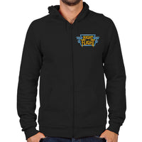 Load image into Gallery viewer, Night Flight Zip Hoodie
