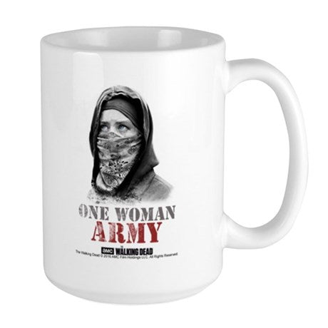 One Woman Army Large Mug
