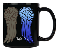 Load image into Gallery viewer, Daryl Dixon New Wings Black Mug
