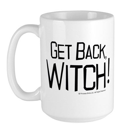 Get Back Witch Large Mug