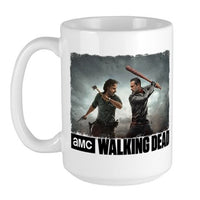 Load image into Gallery viewer, Rick &amp; Negan Face Off Large Mug
