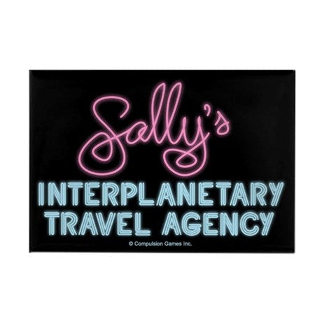 Sally's Travel Agency Magnet
