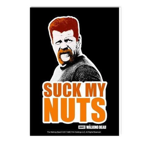 Suck My Nuts Postcards (package Of 10)