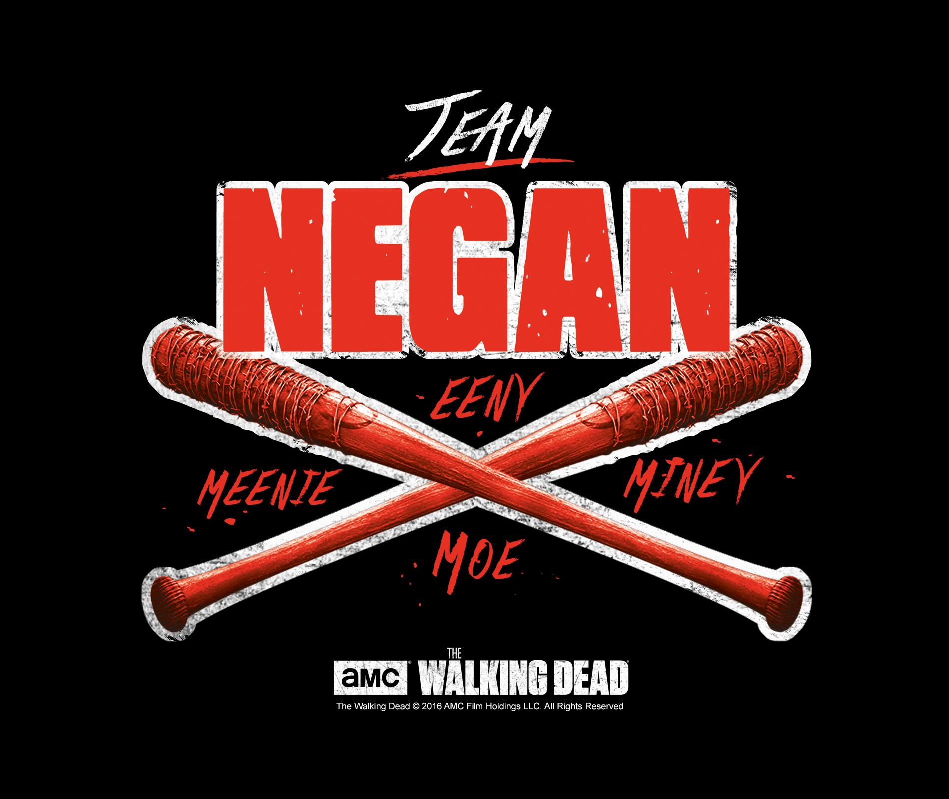 TEAM NEGAN マウスパッド ウォーキング・デッド Team Negan Mousepad | Gold Label