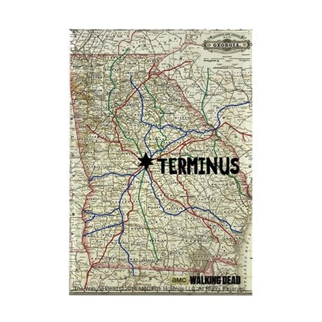 Terminus Map Magnet