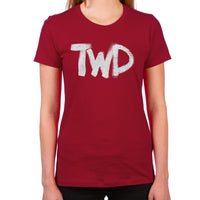 Load image into Gallery viewer, TWD Paint Logo Women&#39;s T-Shirt
