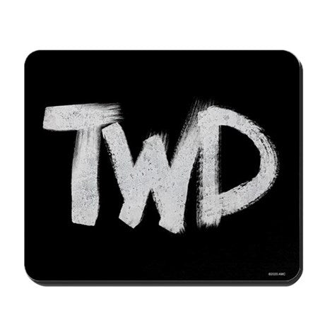TWD Paint Logo Mousepad