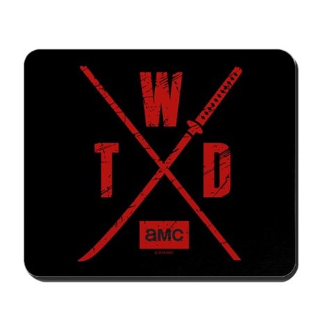 Twd Season X Logo Mousepad