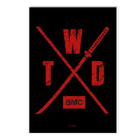 Load image into Gallery viewer, Twd Season X Logo Postcards (package of 10)
