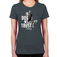 Load image into Gallery viewer, Daryl Dixon In Dog We Trust Women's T-Shirt
