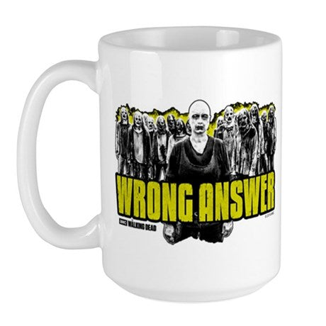 Wrong Answer Large Mug